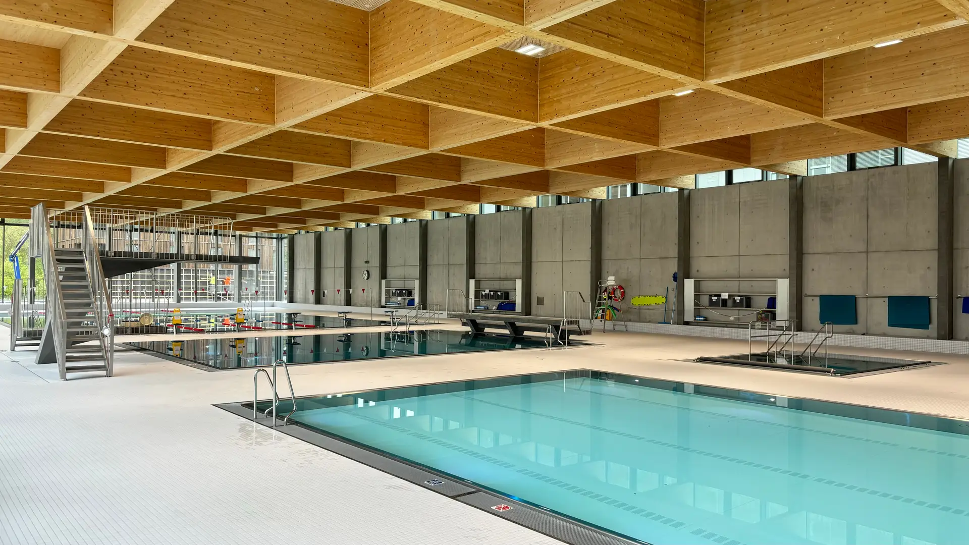 Photo de l'intérieur de la piscine du MIC