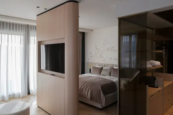 Photo d'une chambre d'hôtel du MIC