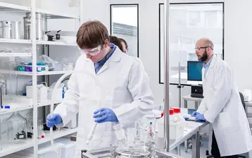 Photo illustrant le pôle laboratory