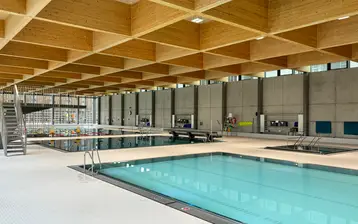 Photo de l'intérieur de la piscine du MIC